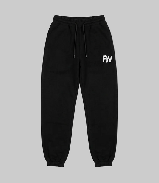 Black Cuffed Joggers