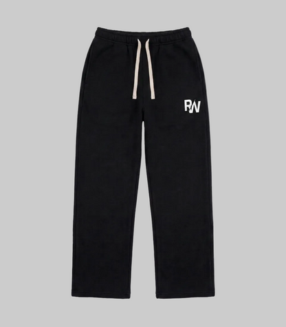 Black Straight Leg Joggers