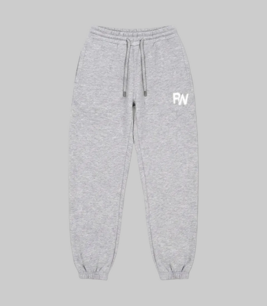 Ash Grey Cuffed Joggers
