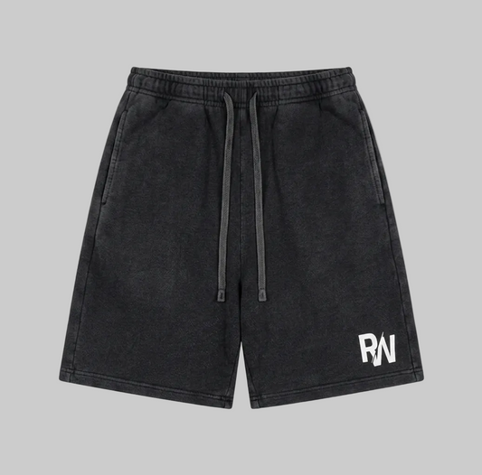 Charcoal black essential shorts