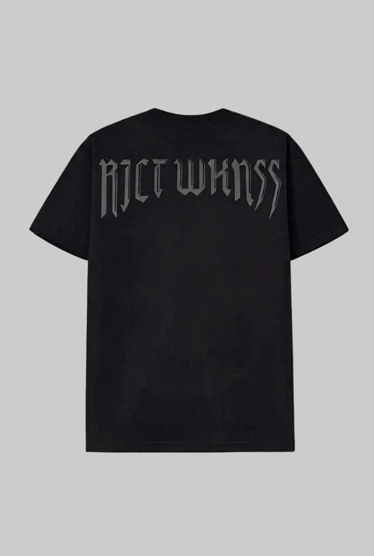 “Black Out” Oversized Tee