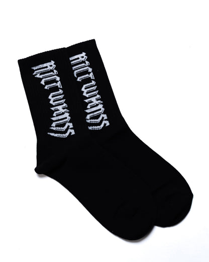 Black Sports Sock (pair)