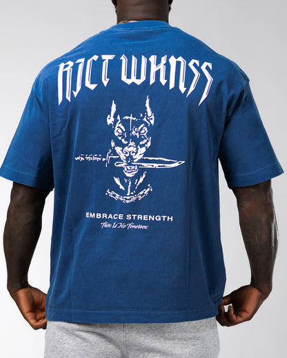 Charcoal Blue ‘Ferocious’ Tee