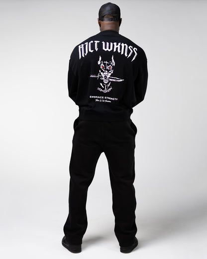 Black ‘Ferocious’ Sweater