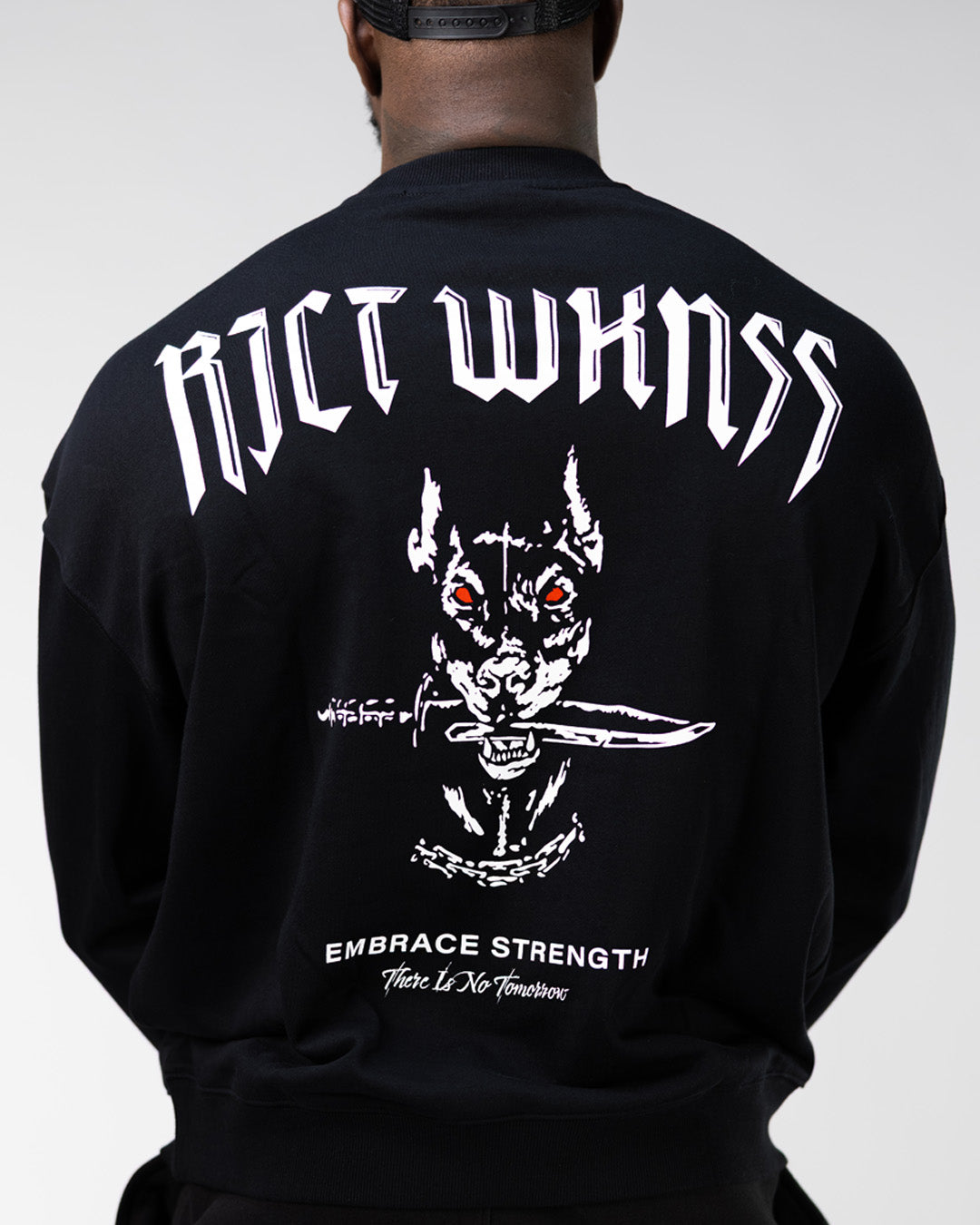 Black ‘Ferocious’ Sweater